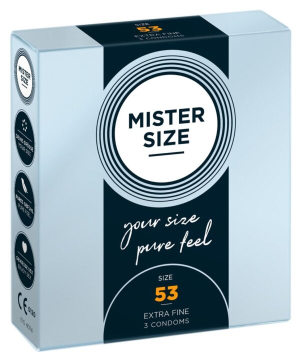 Mister Size Thin 53mm 3ks