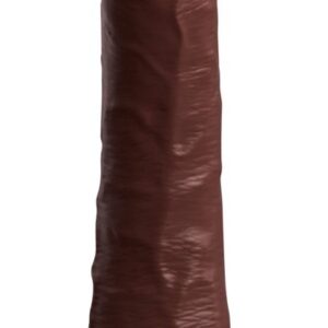 Pipedream King Cock Elite 7 Silicone Dual Density Cock Brown