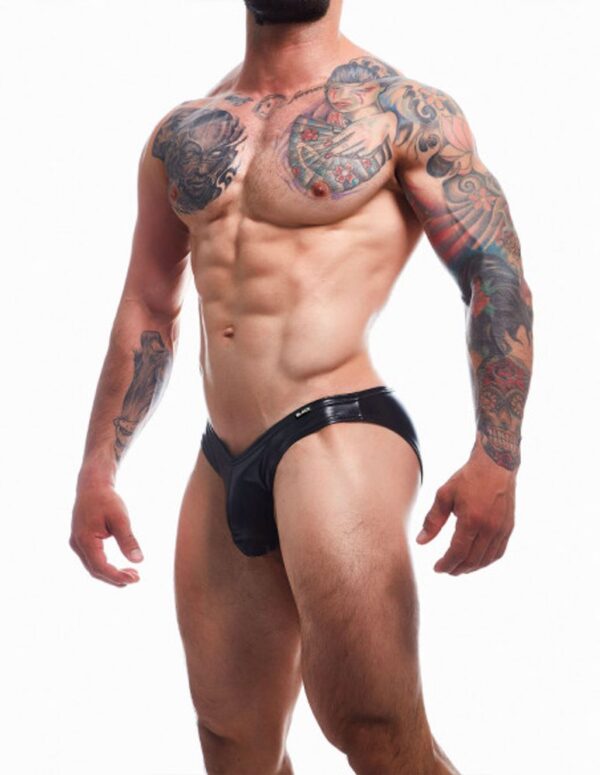 BL4CK by C4M Boost Black Bikini Brief - L