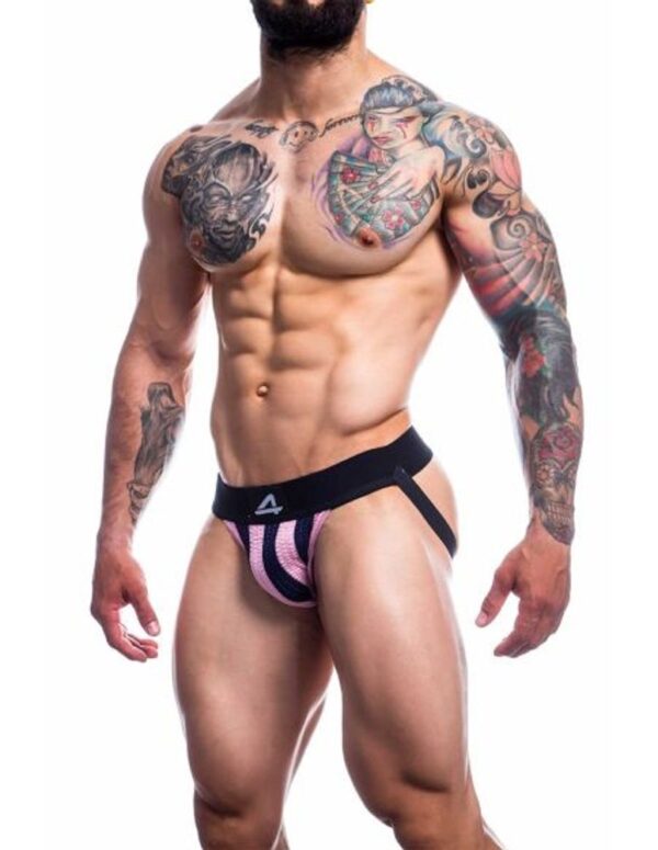 JOCKSTR4P by C4M Stripe Pink - L