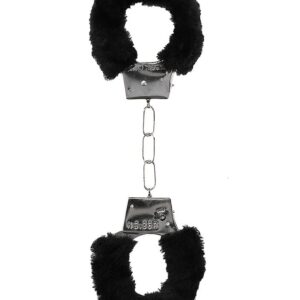 Ouch! Beginner's Handcuffs Furry Black