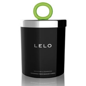 Lelo masážní svíčka hruška/cedrové dřevo 150ml